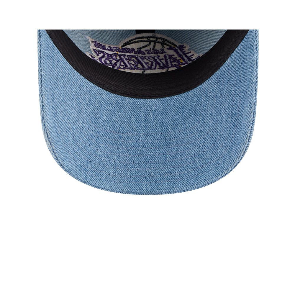Gorra 9twenty Los Angeles Lakers Washed Denim Azul image number 6.0